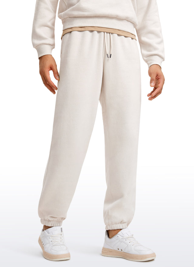 Cotton Fleece Sweatpants with Pockets 32''