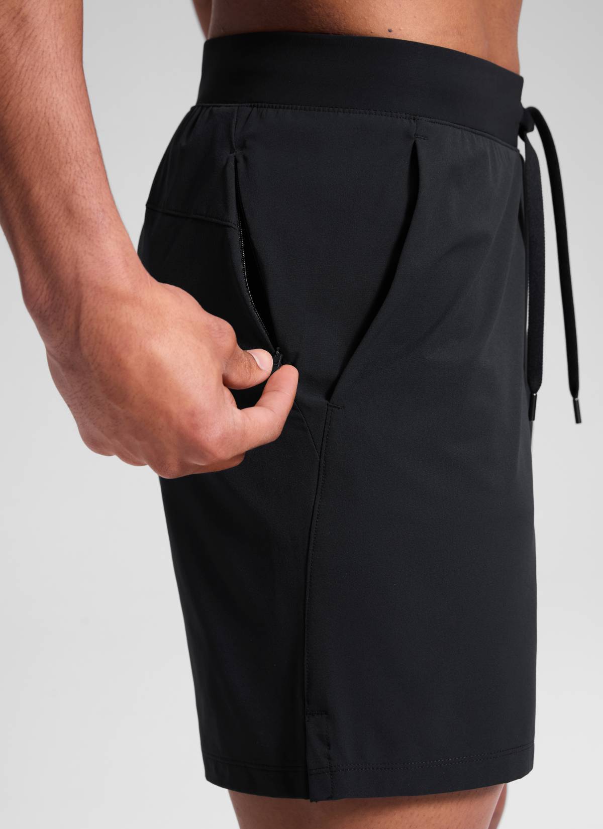 CRZ YOGA Men's Motion Workout Classic FIt Quick Dry Pocket Shorts  7