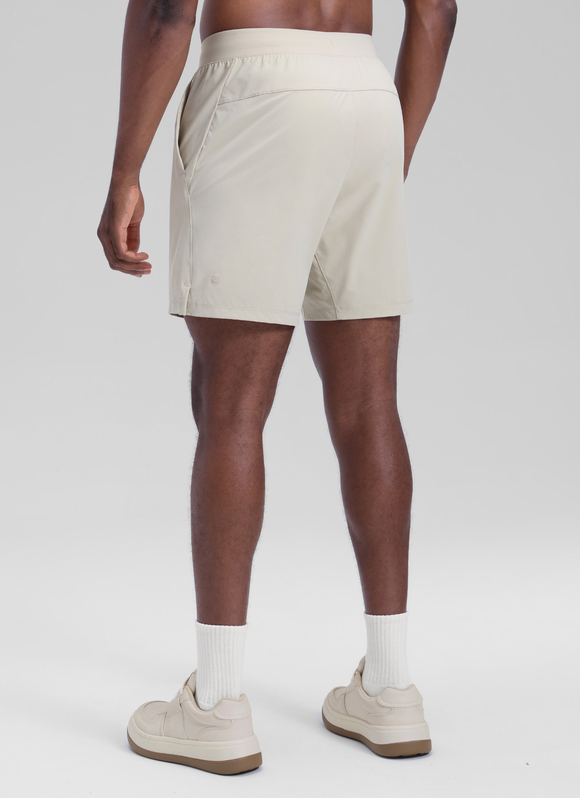 CRZ YOGA Men's Motion Workout Classic FIt Quick Dry Pocket Shorts  7