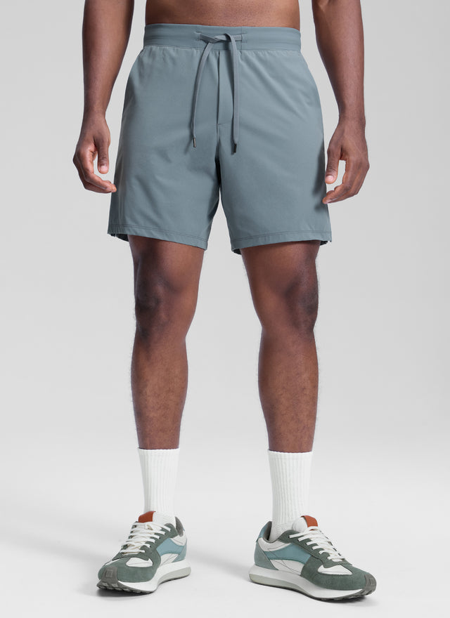 CRZ YOGA Men's Motion Workout Classic FIt Quick Dry Pocket Shorts  7