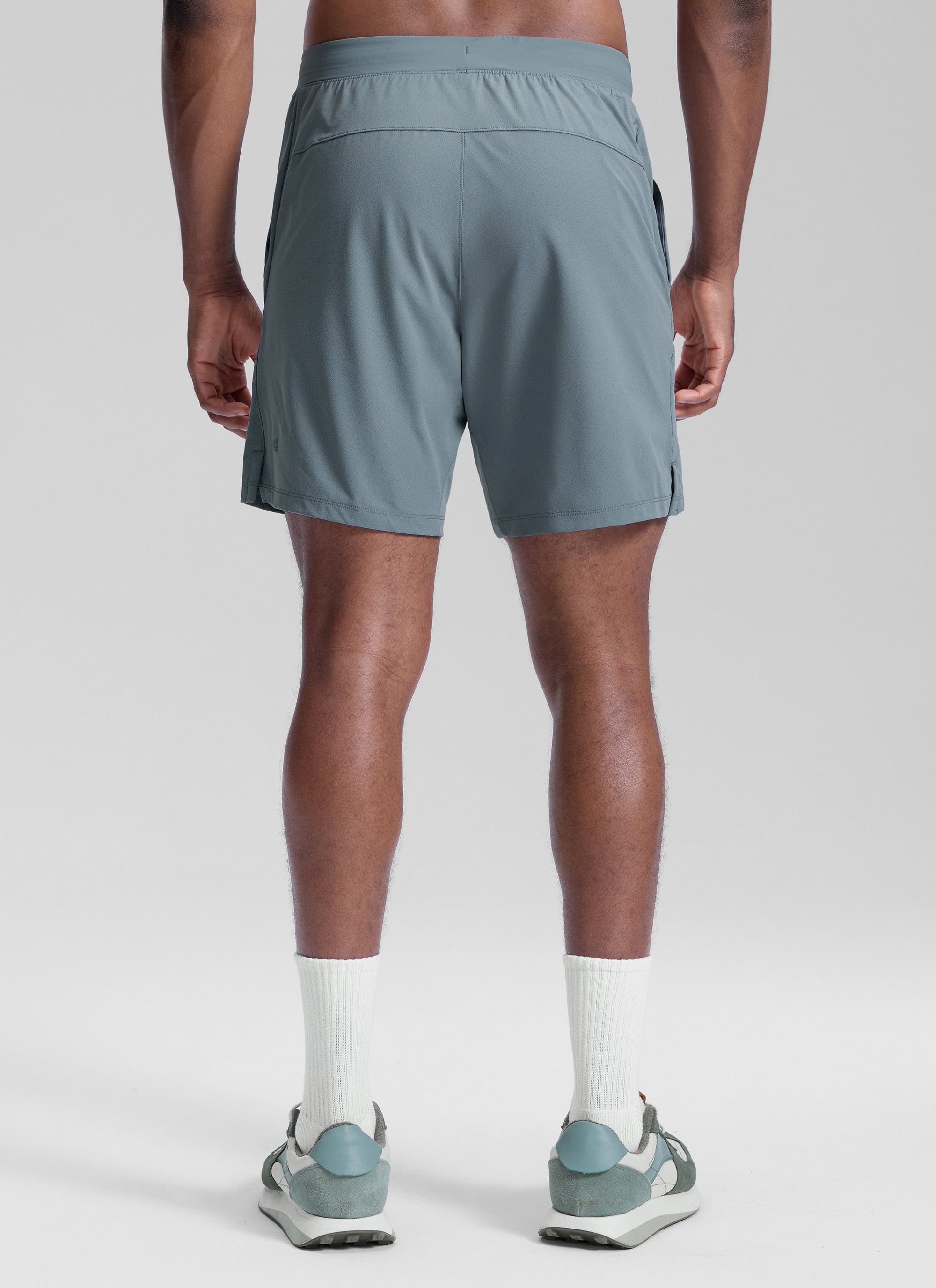 CRZ YOGA Men's Motion Workout Classic FIt Quick Dry Pocket Shorts  7