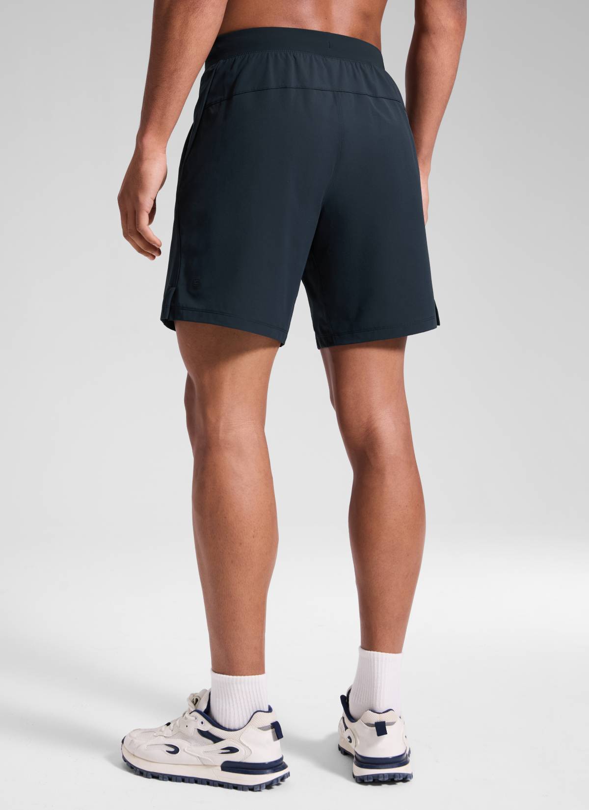 CRZ YOGA Men's Motion Workout Classic FIt Quick Dry Pocket Shorts  7