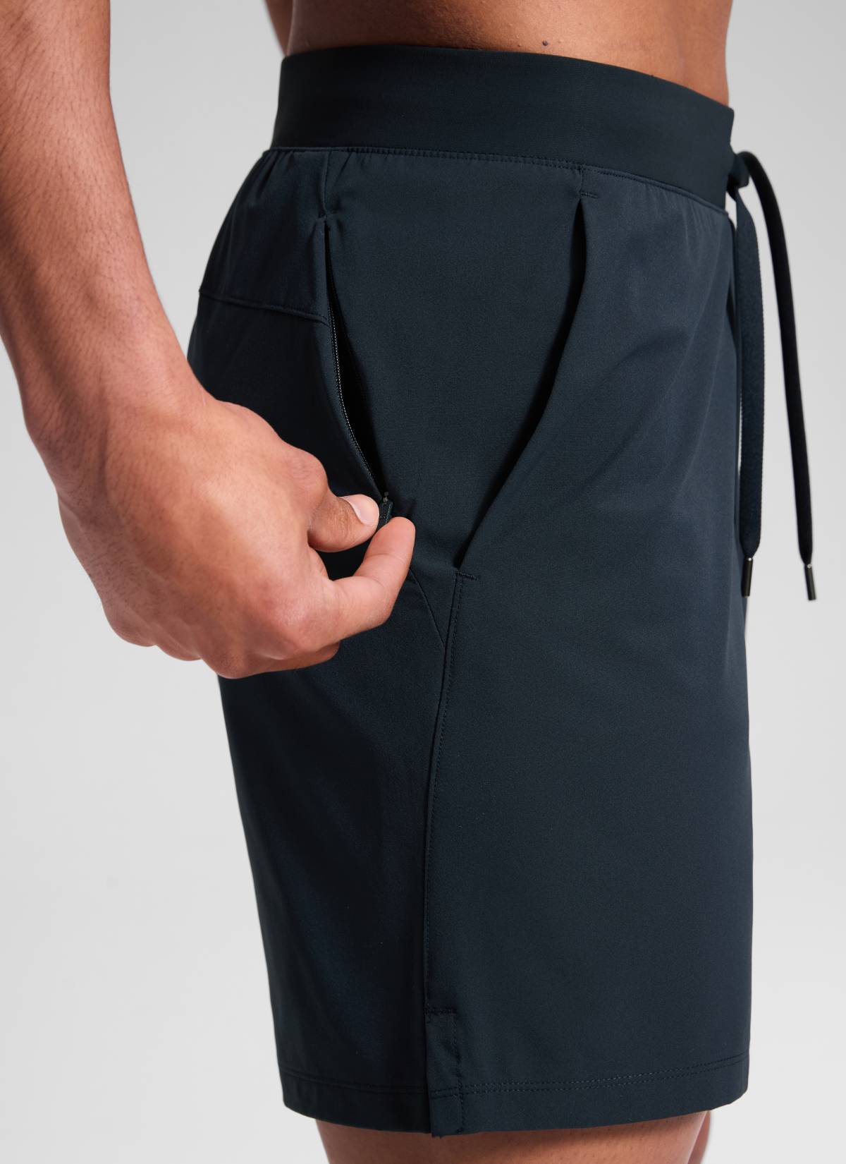 CRZ YOGA Men's Motion Workout Classic FIt Quick Dry Pocket Shorts  7