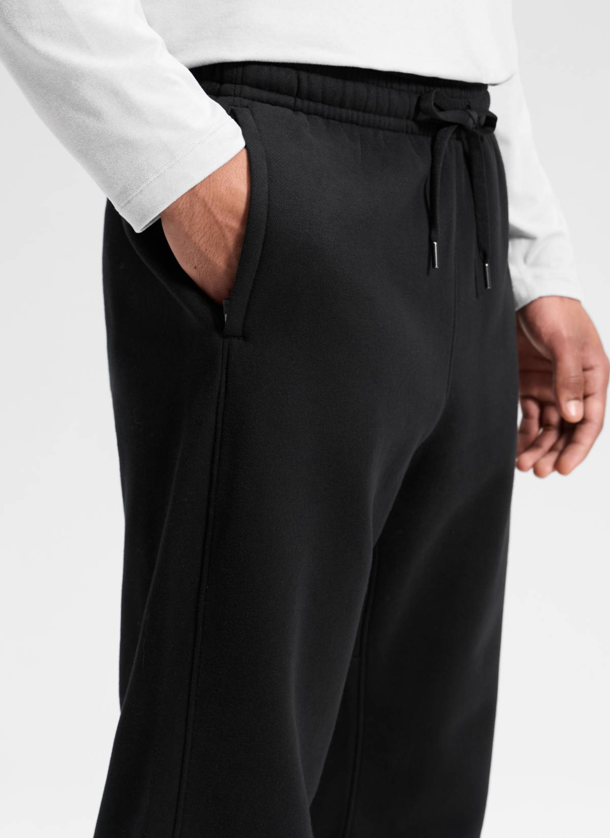 CRZ YOGA Mens Classic Fit Zipper Pockets Sweatpants 30