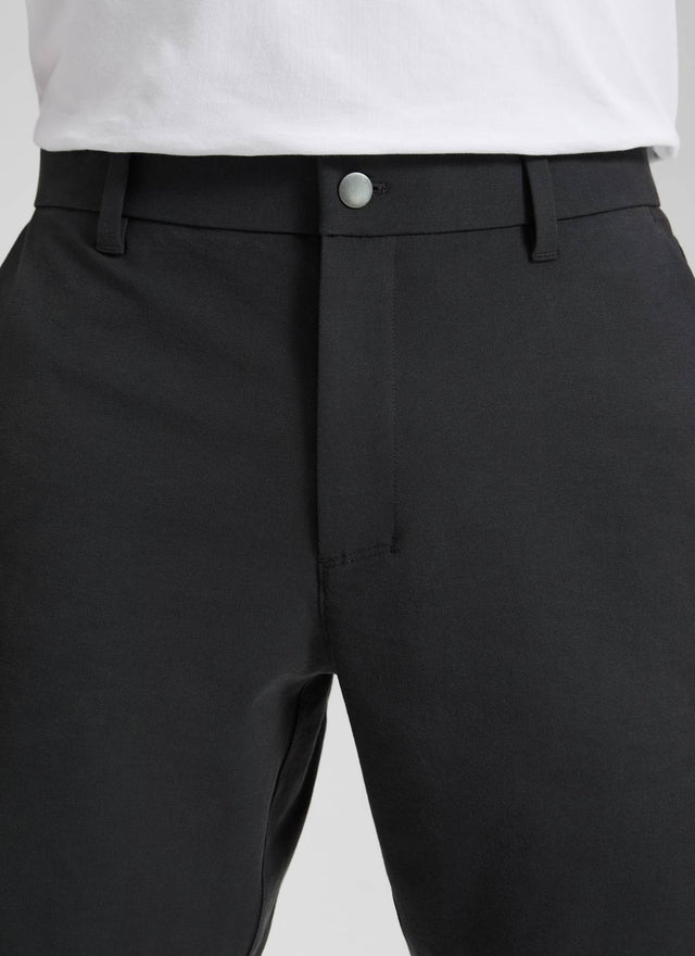 CRZ YOGA Men's Stretch Cotton Golf Mid Rise Pocket Chino Shorts 7