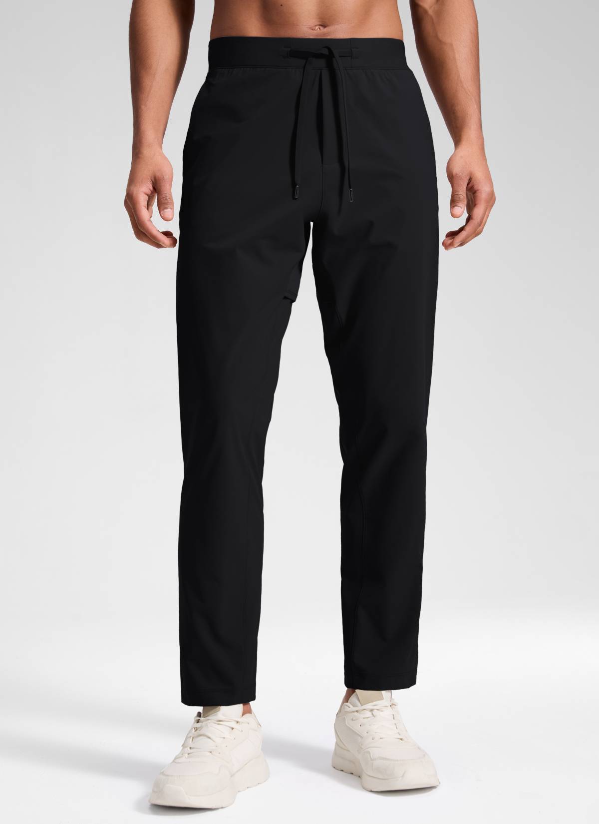 CRZ YOGA Mens Motion Workout Daily Mid Rise Drawstring Pocket Pant 30