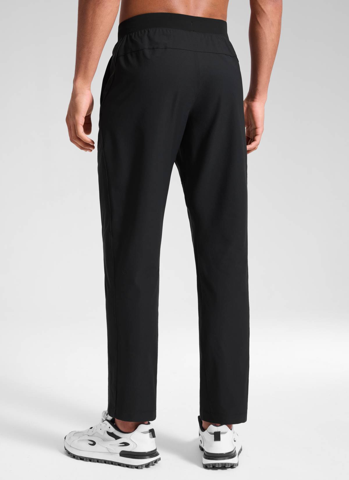 CRZ YOGA Mens Motion Workout Daily Mid Rise Drawstring Pocket Pant 30