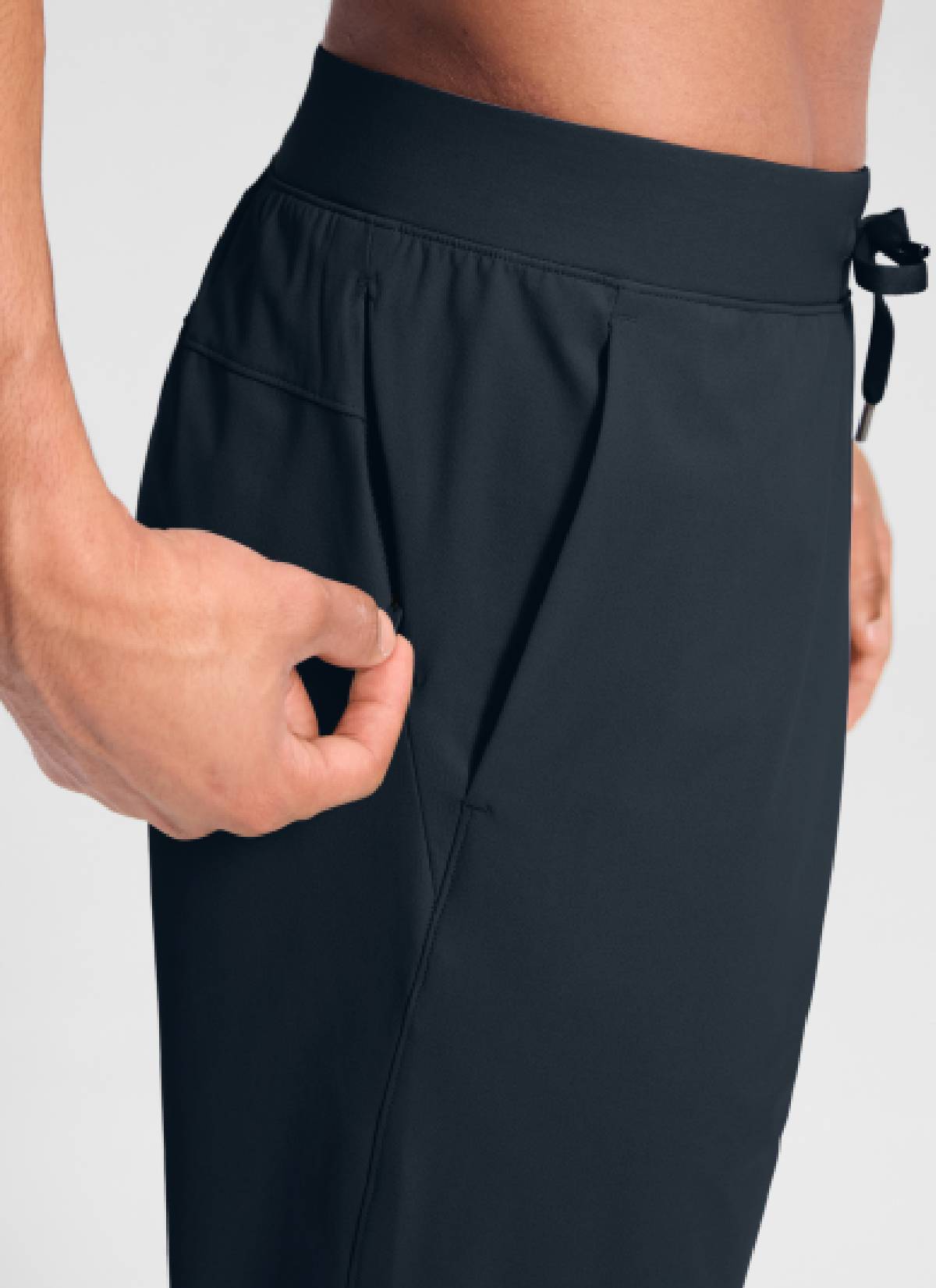 CRZ YOGA Mens Motion Workout Daily Mid Rise Drawstring Pocket Pant 30