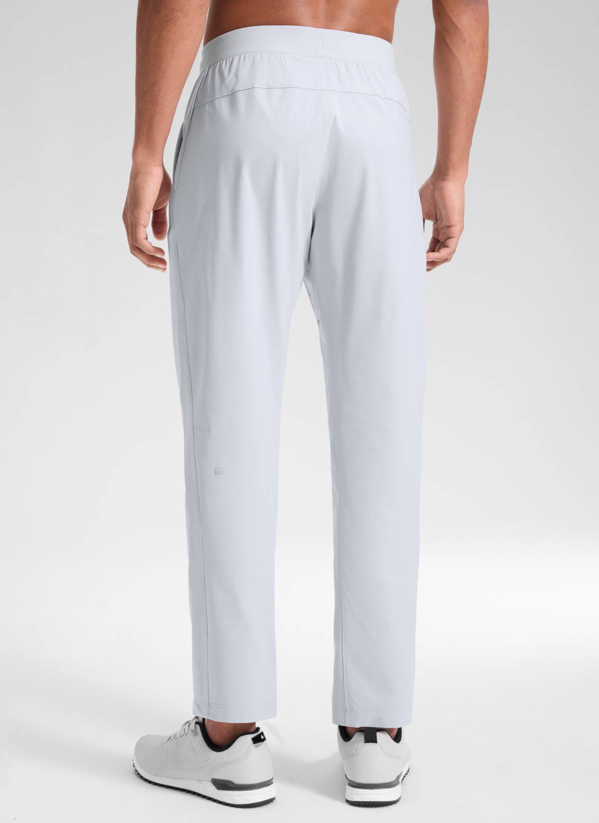 CRZ YOGA Mens Motion Workout Daily Mid Rise Drawstring Pocket Pant 30