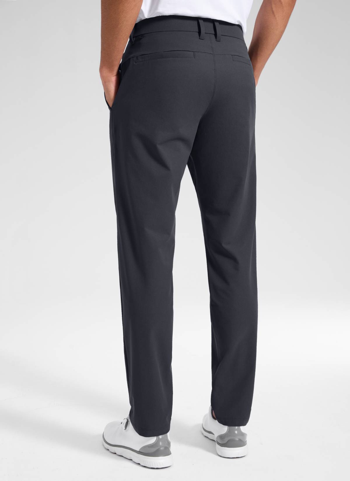 CRZ YOGA Men's BreezeLite Lightweight Golf Mid Rise Pocket Pant 32