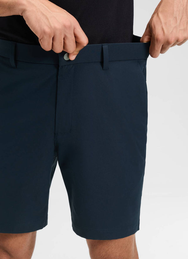CRZ YOGA Men's BreezeLite Lightweight Golf Mid Rise Pocket Shorts 7