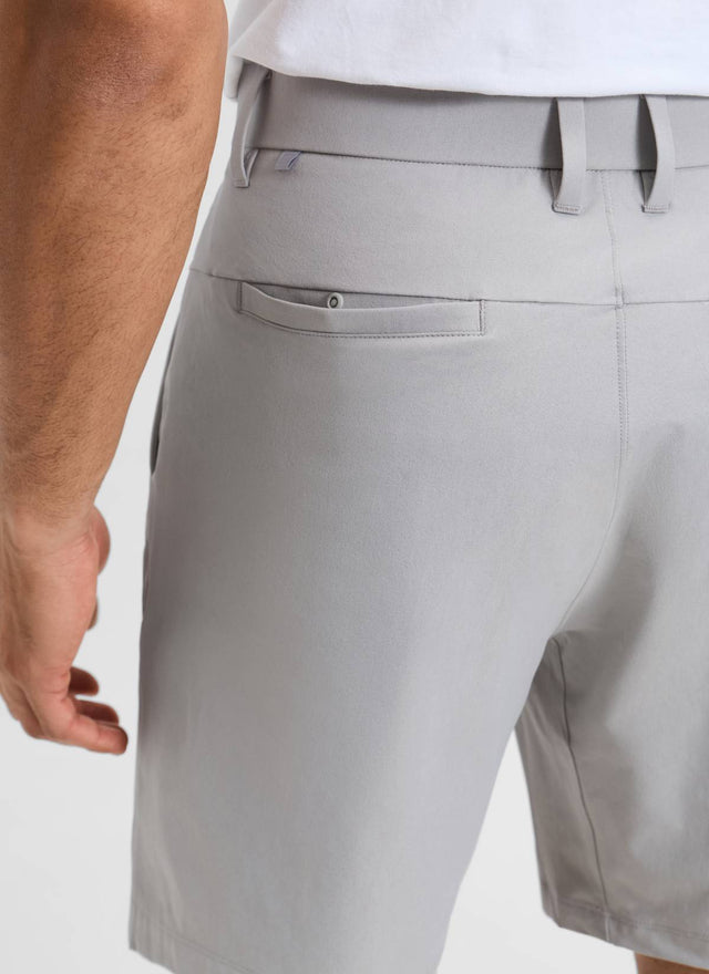 CRZ YOGA Men's BreezeLite Lightweight Golf Mid Rise Pocket Shorts 7