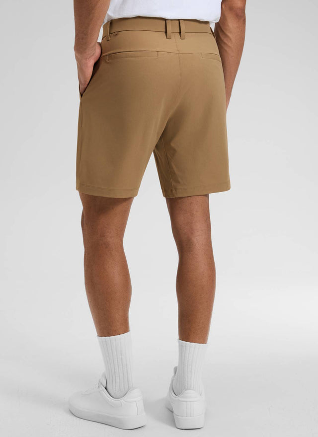 CRZ YOGA Men's BreezeLite Lightweight Golf Mid Rise Pocket Shorts 7