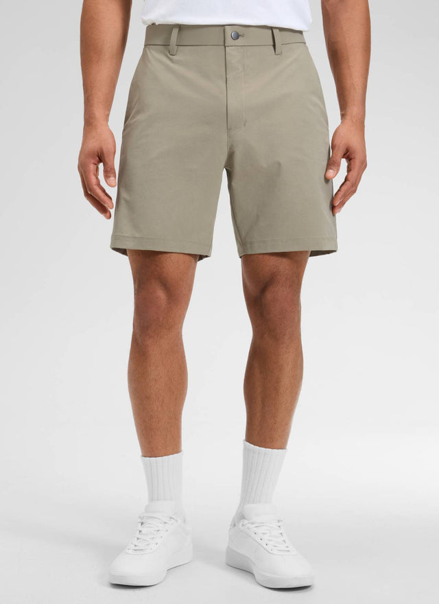 CRZ YOGA Men's BreezeLite Lightweight Golf Mid Rise Pocket Shorts 7