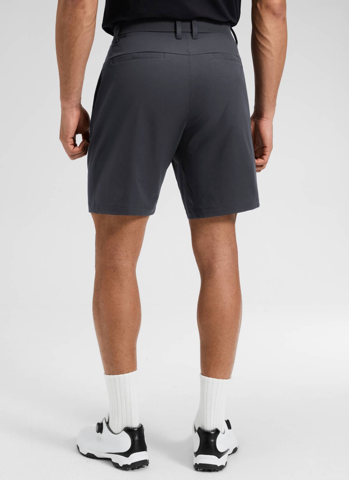 CRZ YOGA Men's BreezeLite Lightweight Golf Mid Rise Pocket Shorts 7