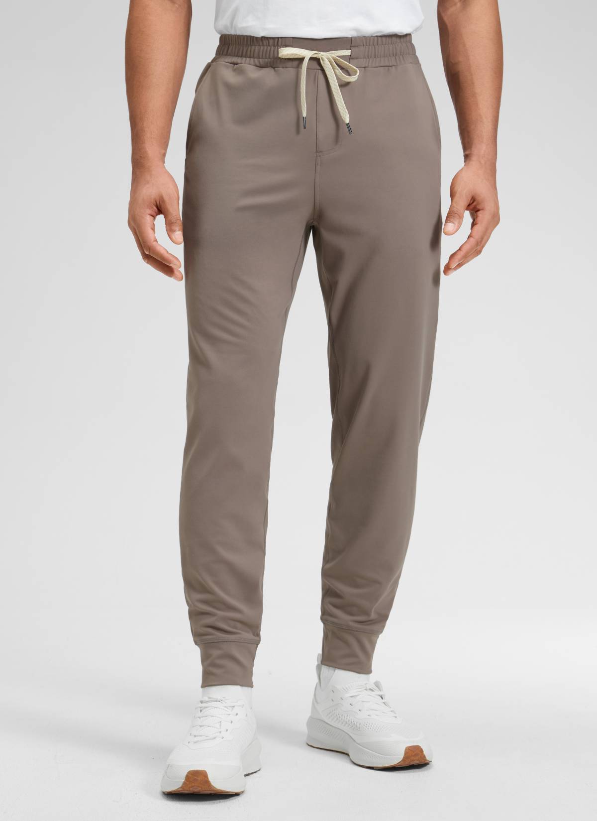 CRZ YOGA Men's Workout Casual Mid Rise Drawstring Pocket Jogger 29
