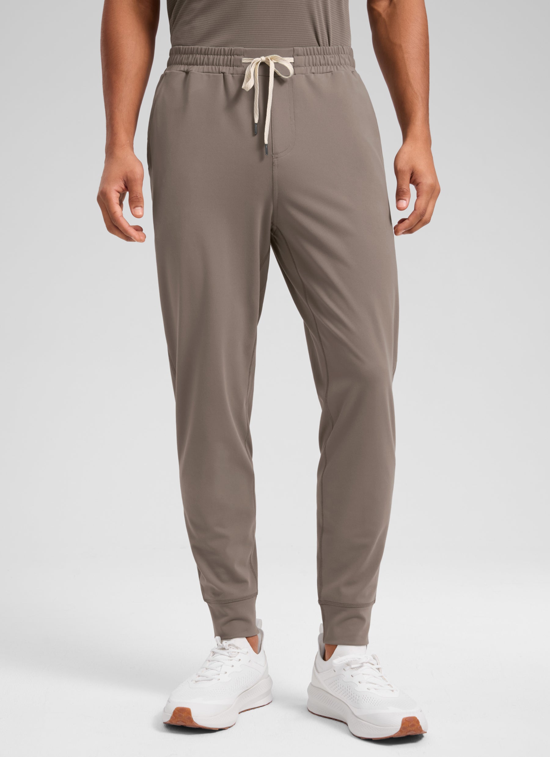CRZ YOGA Men's Workout Casual Mid Rise Drawstring Pocket Jogger 29