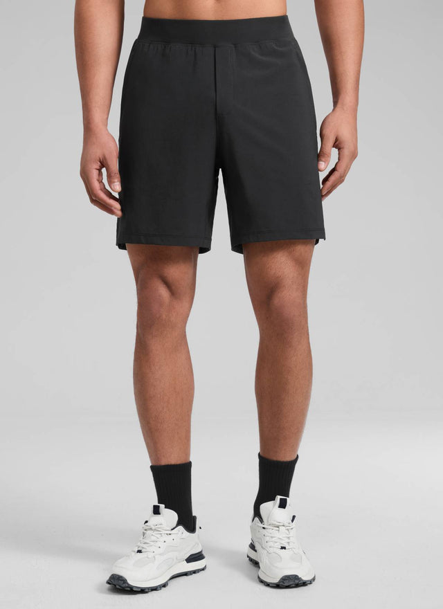 CRZ YOGA Man's Feathery-Fit Soft Training Mid Rise Linerless Shorts 7