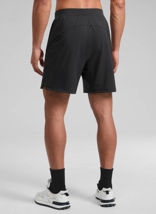 CRZ YOGA Man's Feathery-Fit Soft Training Mid Rise Linerless Shorts 7