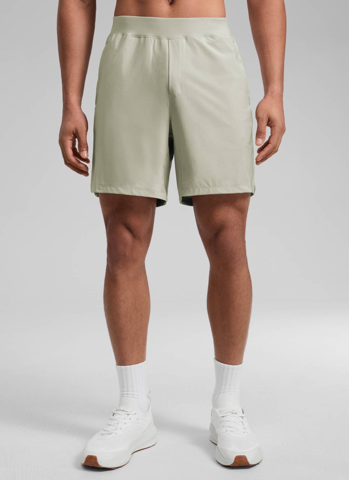 CRZ YOGA Man's Feathery-Fit Soft Training Mid Rise Linerless Shorts 7