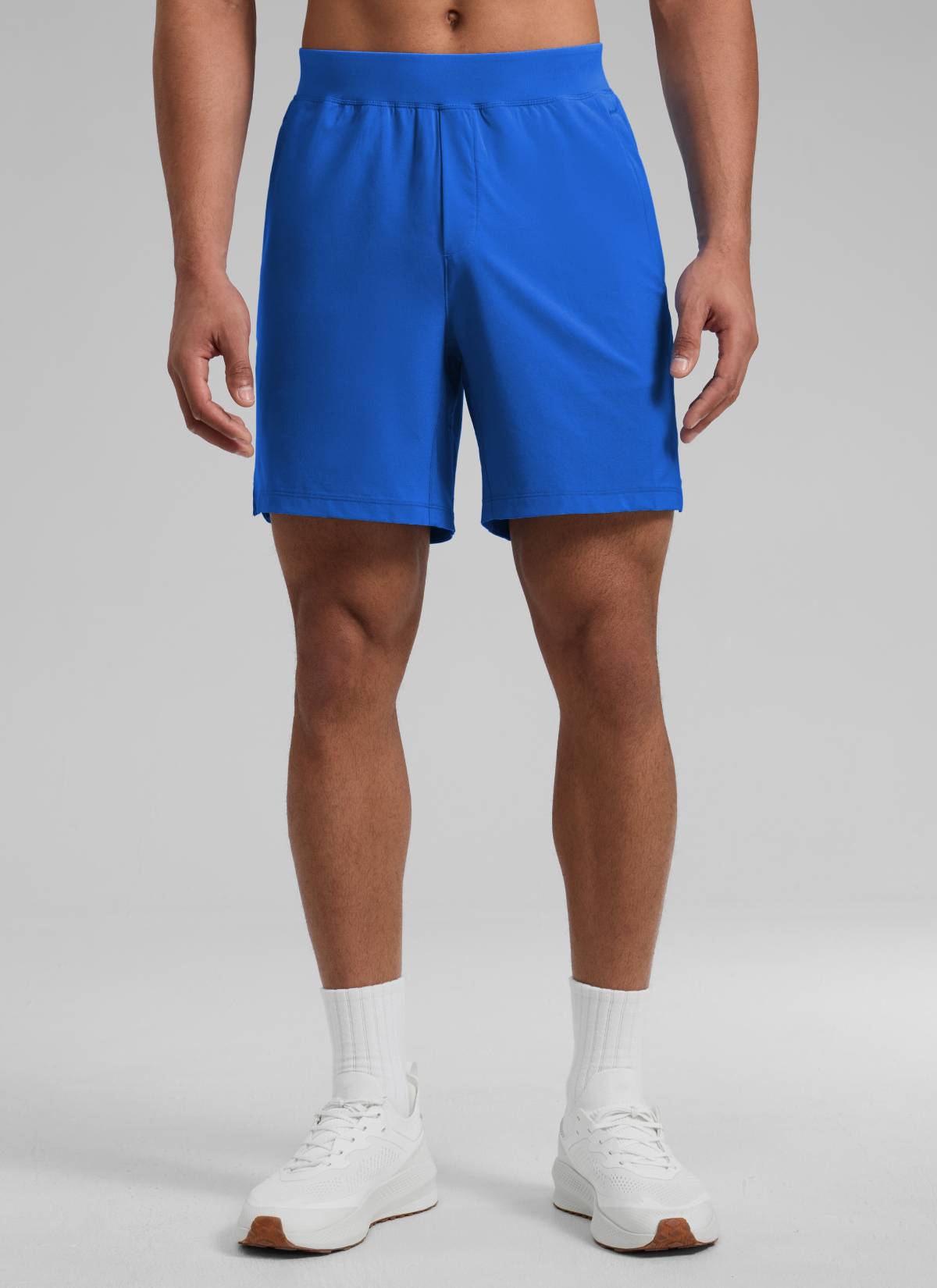 CRZ YOGA Man's Feathery-Fit Soft Training Mid Rise Linerless Shorts 7