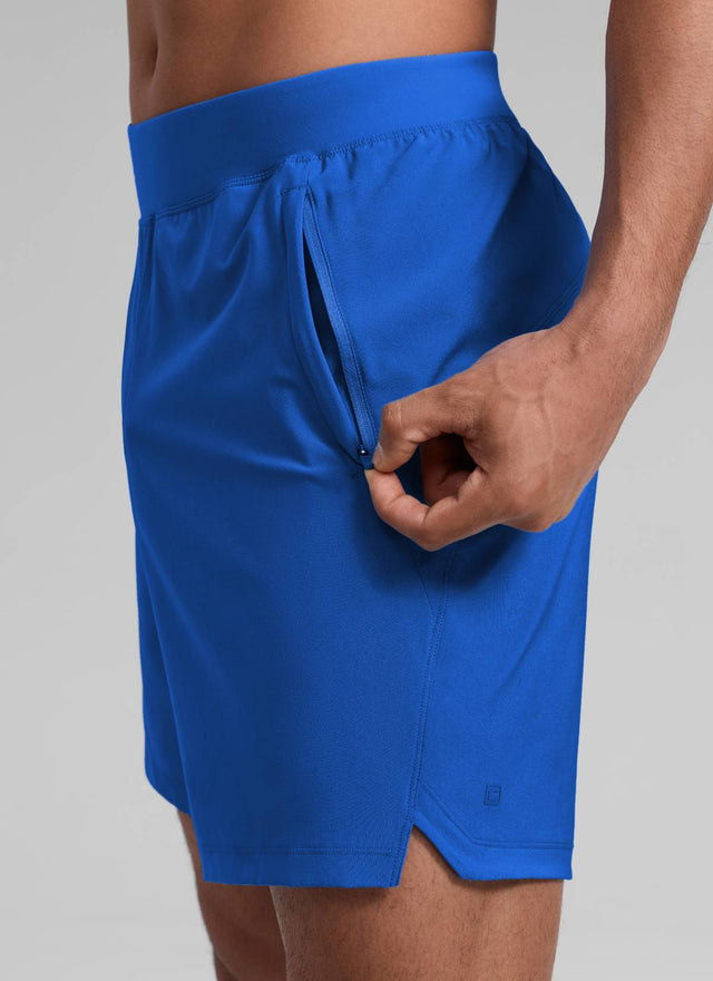 CRZ YOGA Man's Feathery-Fit Soft Training Mid Rise Linerless Shorts 7