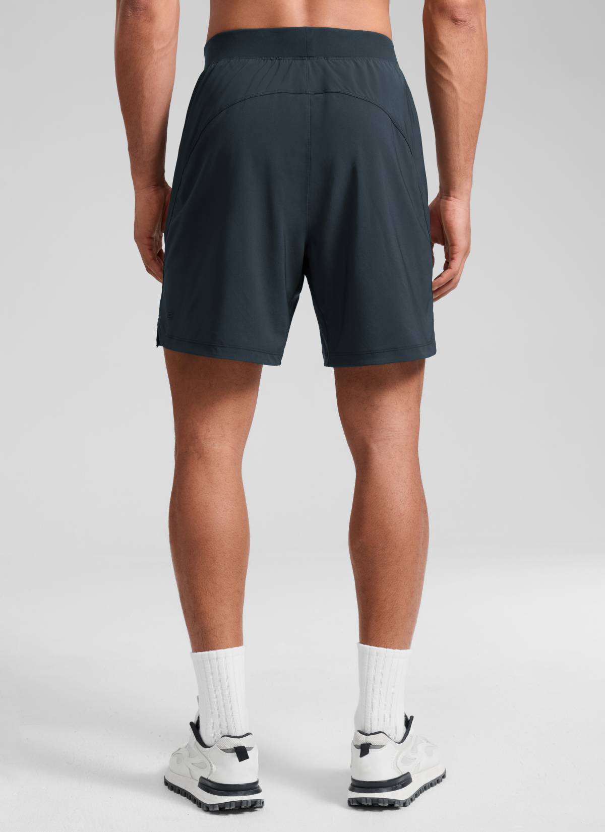 CRZ YOGA Man's Feathery-Fit Soft Training Mid Rise Linerless Shorts 7
