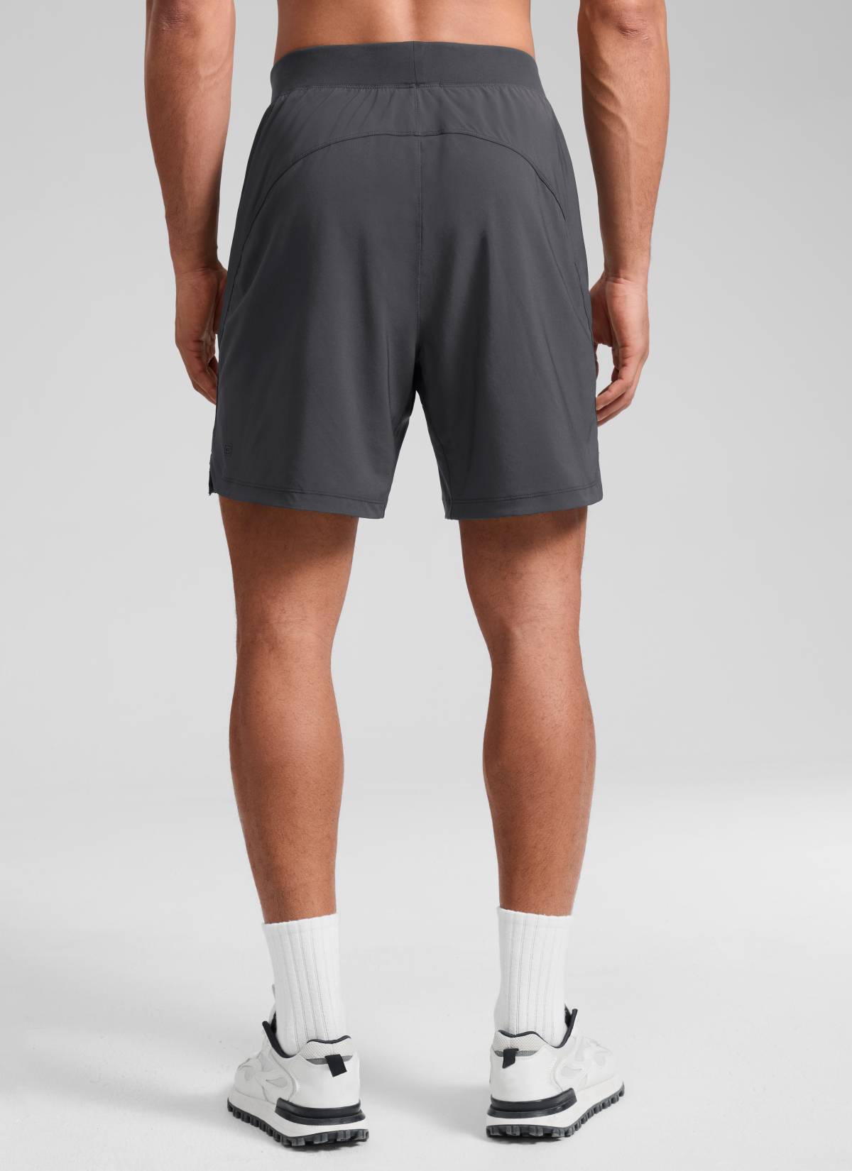 CRZ YOGA Man's Feathery-Fit Soft Training Mid Rise Linerless Shorts 7