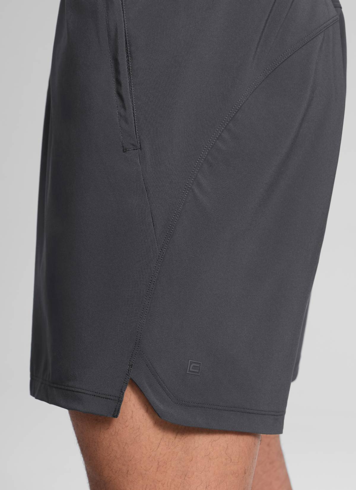 CRZ YOGA Man's Feathery-Fit Soft Training Mid Rise Linerless Shorts 7