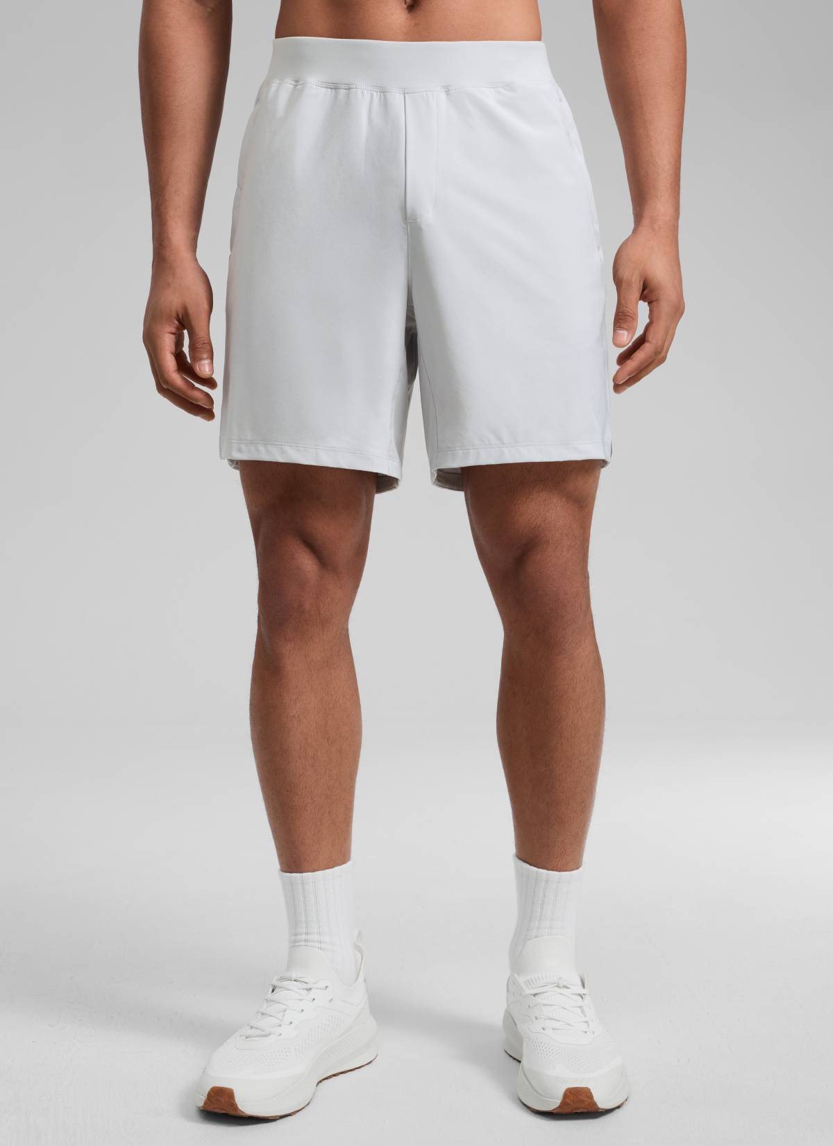 CRZ YOGA Man's Feathery-Fit Soft Training Mid Rise Linerless Shorts 7