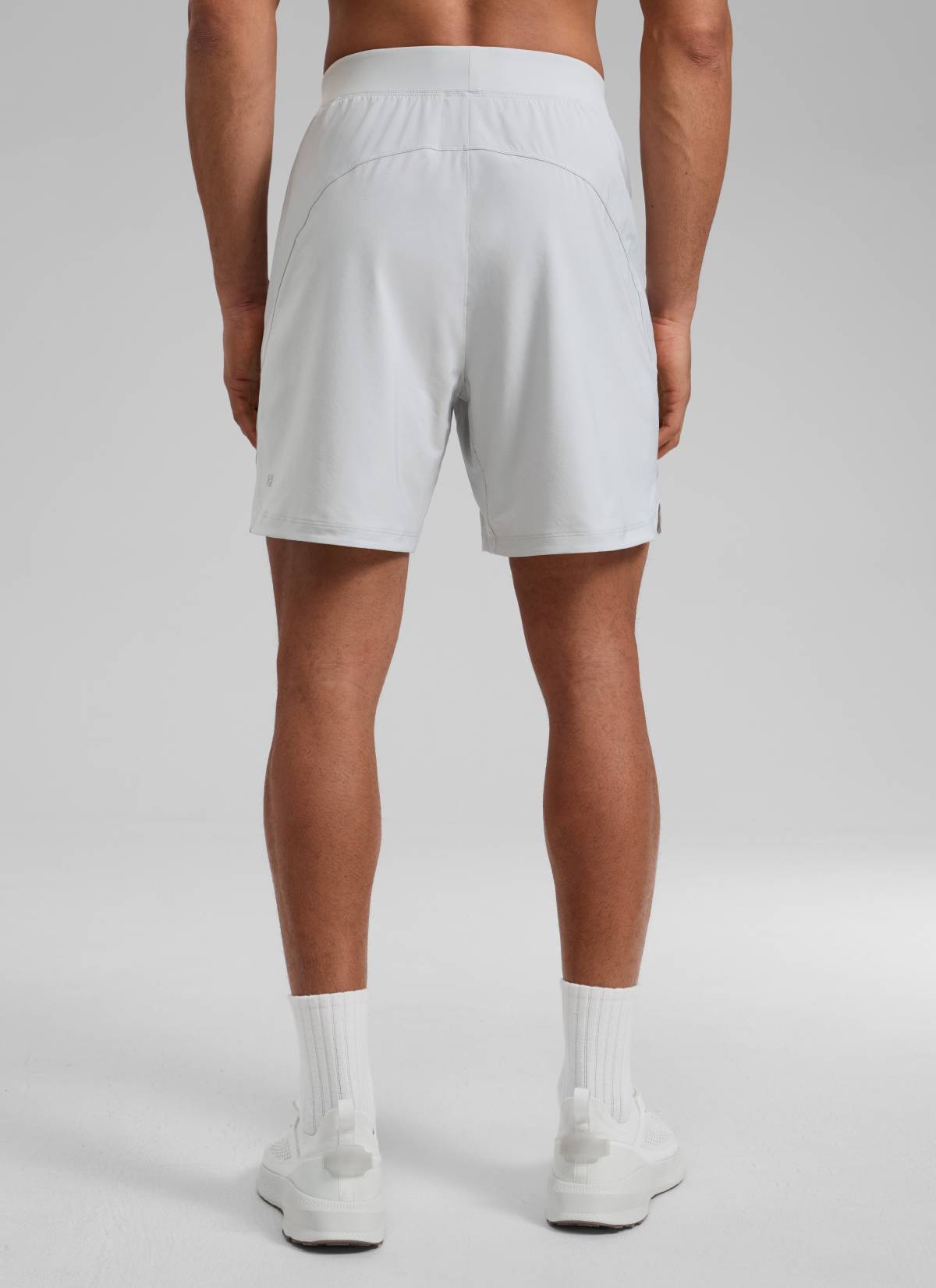 CRZ YOGA Man's Feathery-Fit Soft Training Mid Rise Linerless Shorts 7