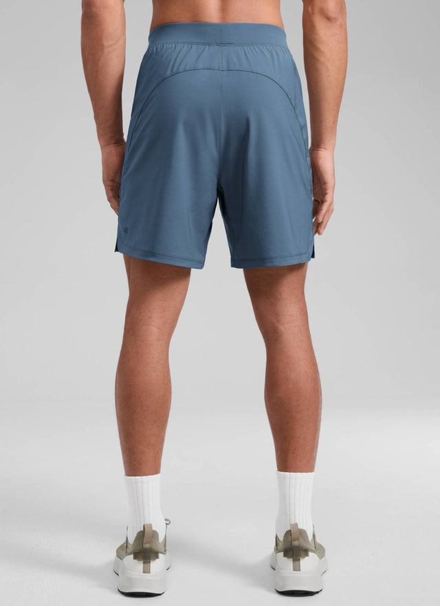CRZ YOGA Man's Feathery-Fit Soft Training Mid Rise Linerless Shorts 7