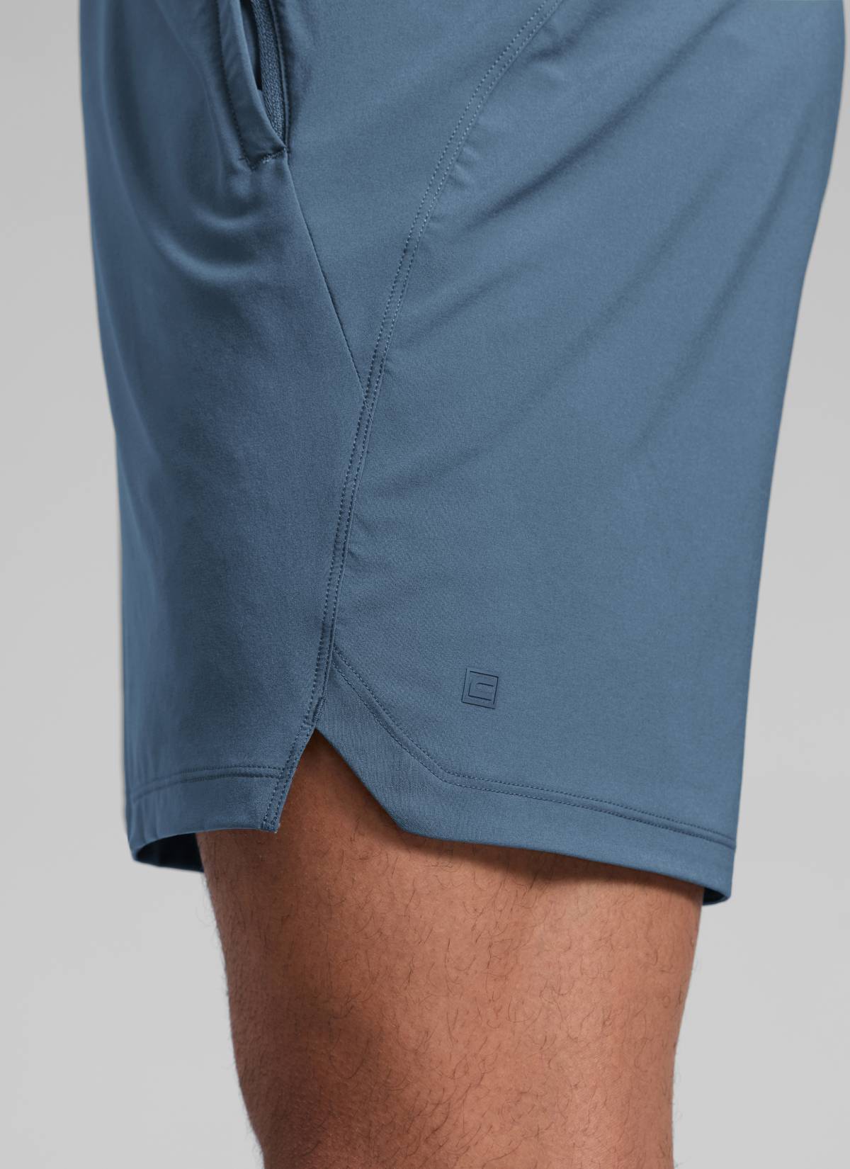 CRZ YOGA Man's Feathery-Fit Soft Training Mid Rise Linerless Shorts 7