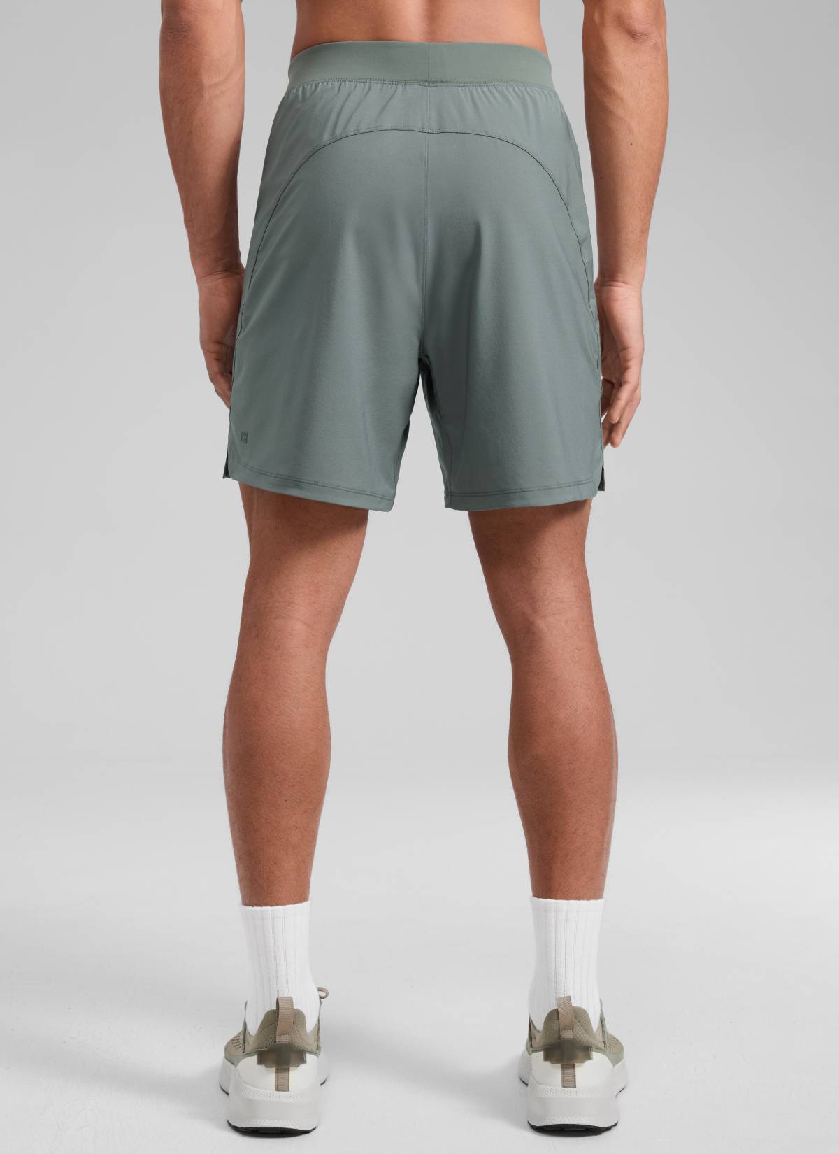 CRZ YOGA Man's Feathery-Fit Soft Training Mid Rise Linerless Shorts 7