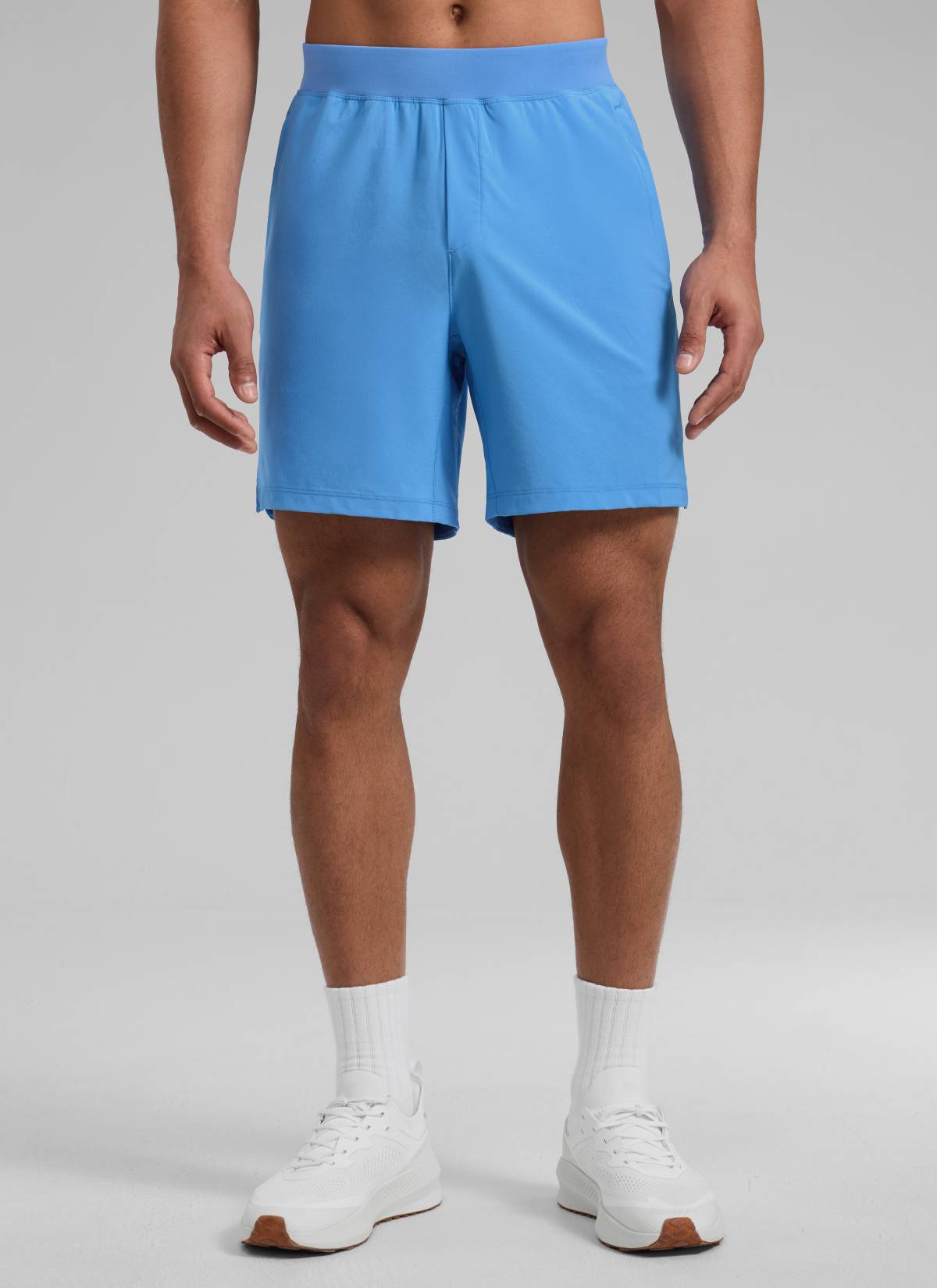 CRZ YOGA Man's Feathery-Fit Soft Training Mid Rise Linerless Shorts 7