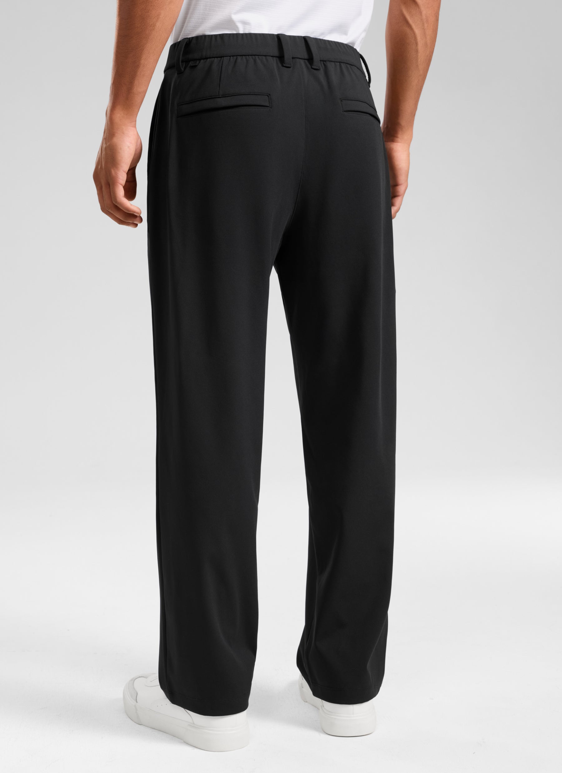 CRZ YOGA Men's 4-Way Stretch Casual Pocket Golf Quick-drying Pants 30