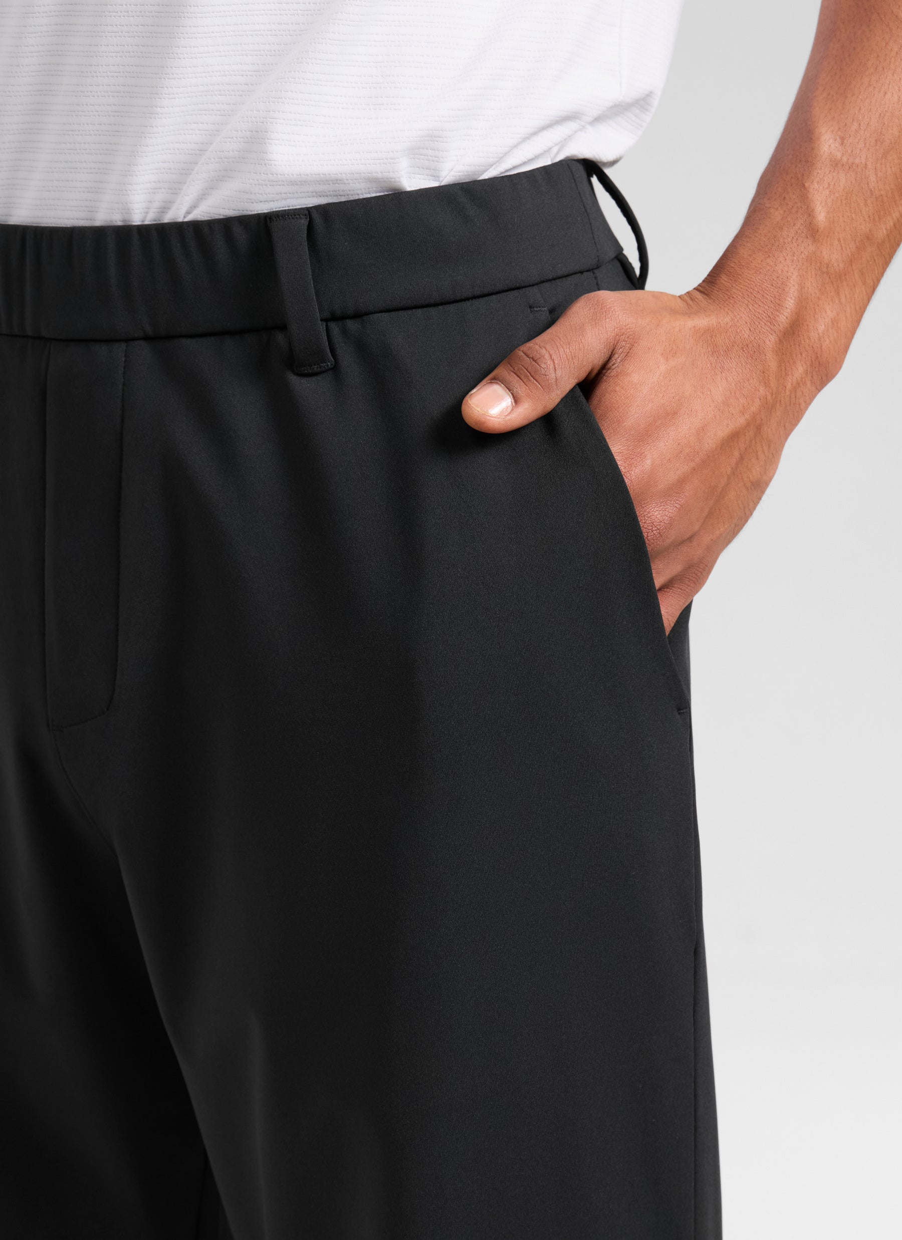 CRZ YOGA Men's 4-Way Stretch Casual Pocket Golf Quick-drying Pants 30
