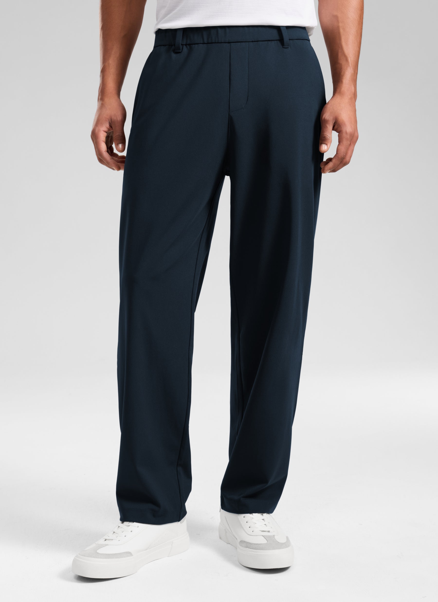 CRZ YOGA Men's 4-Way Stretch Casual Pocket Golf Quick-drying Pants 30