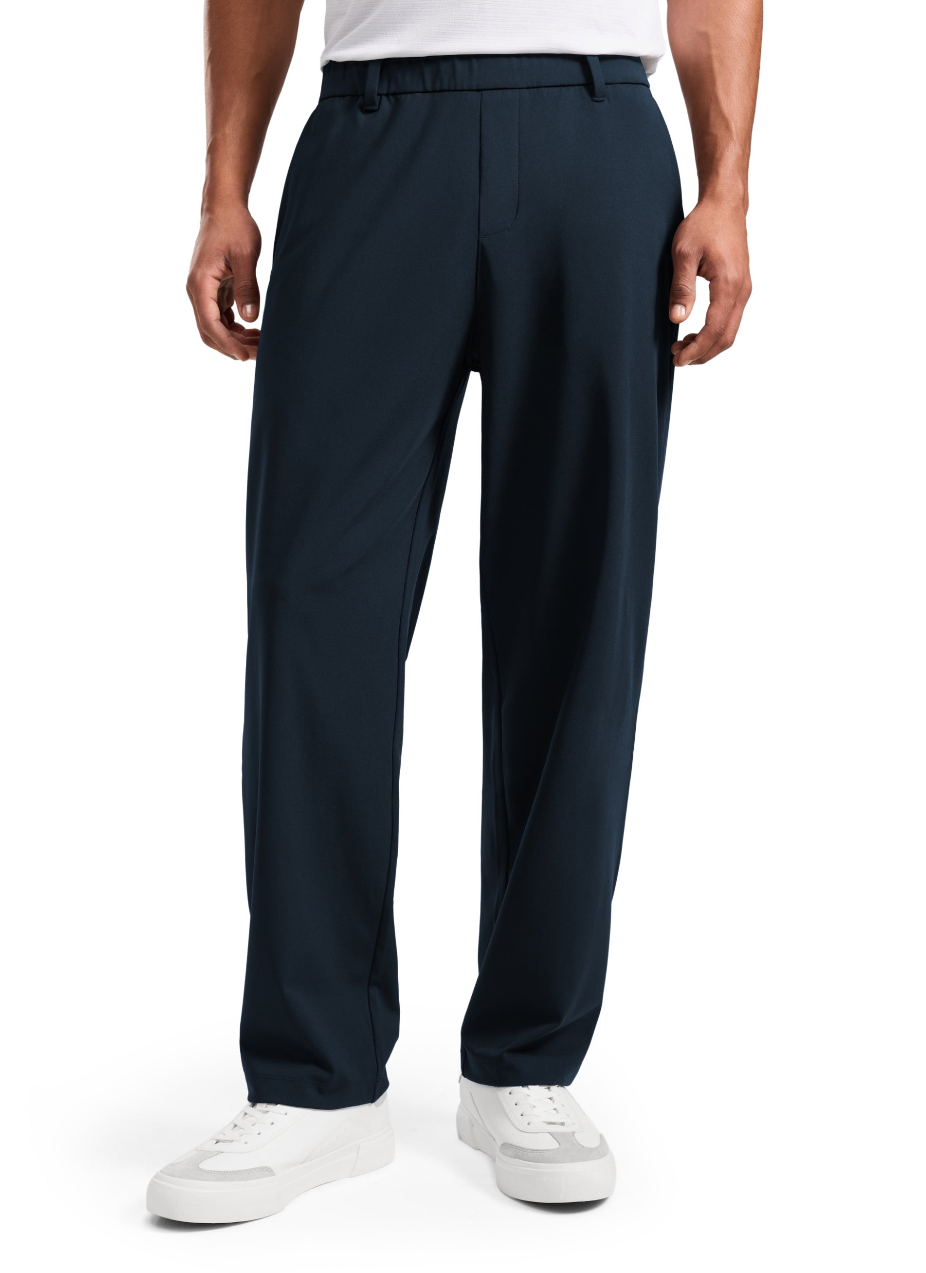 CRZ YOGA Men's 4-Way Stretch Casual Pocket Golf Quick-drying Pants 30