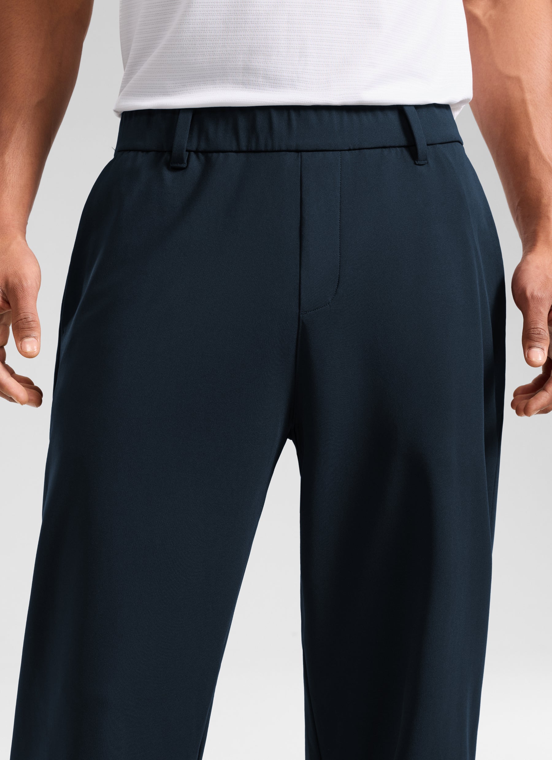 CRZ YOGA Men's 4-Way Stretch Casual Pocket Golf Quick-drying Pants 30