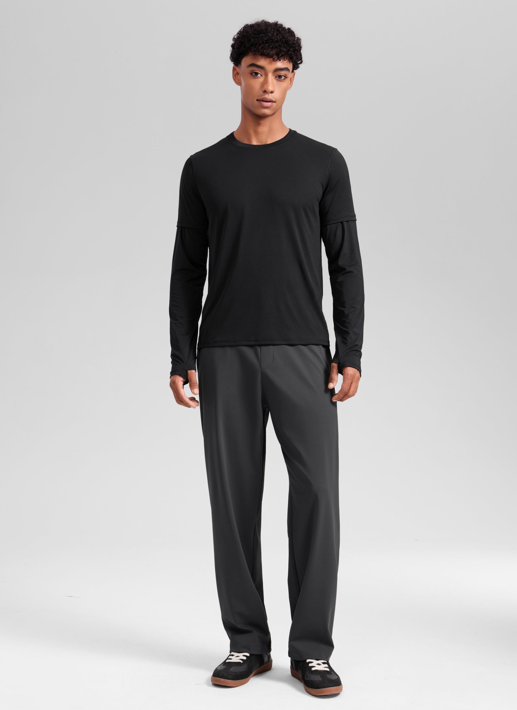 CRZ YOGA Men's 4-Way Stretch Casual Pocket Golf Quick-drying Pants 30