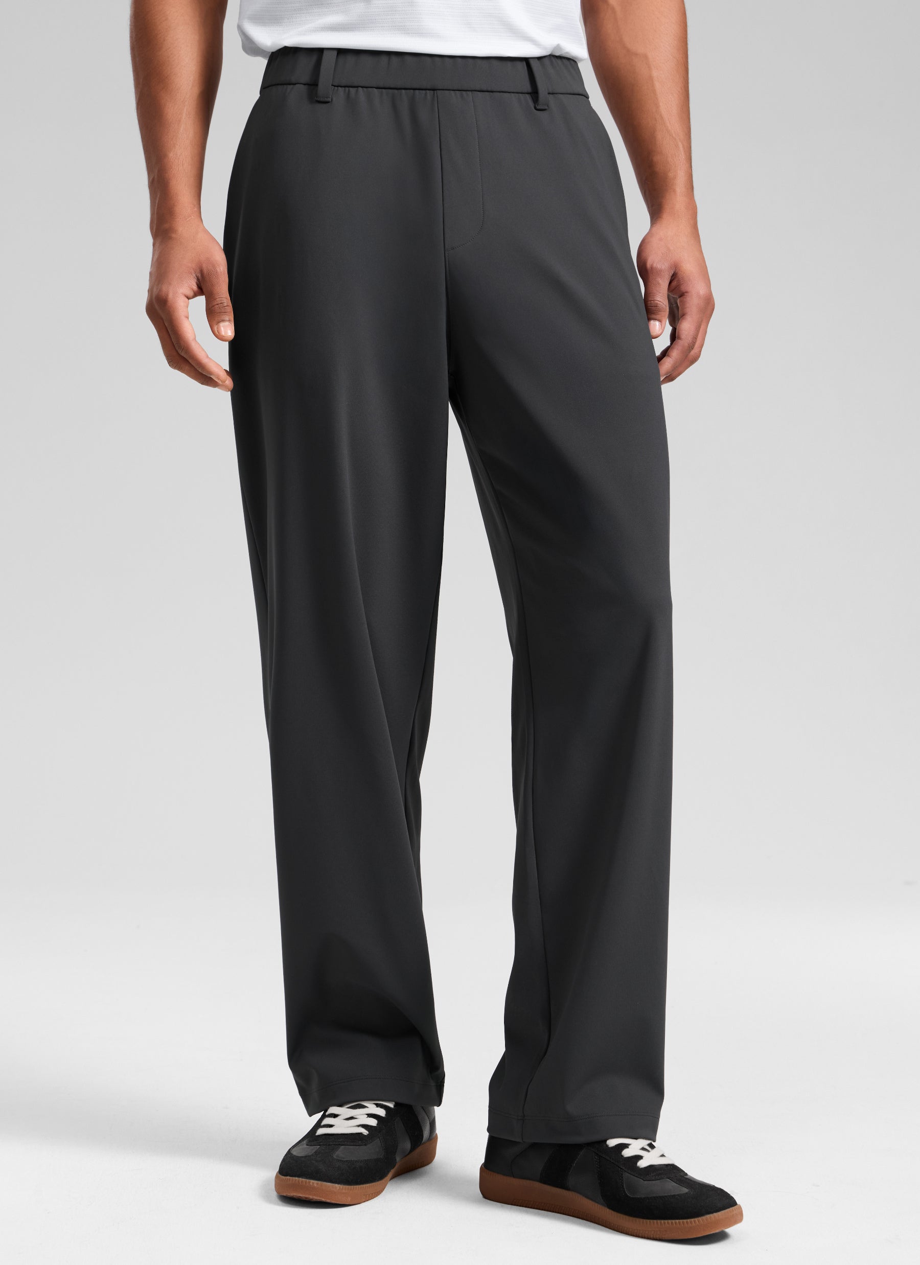 CRZ YOGA Men's 4-Way Stretch Casual Pocket Golf Quick-drying Pants 30
