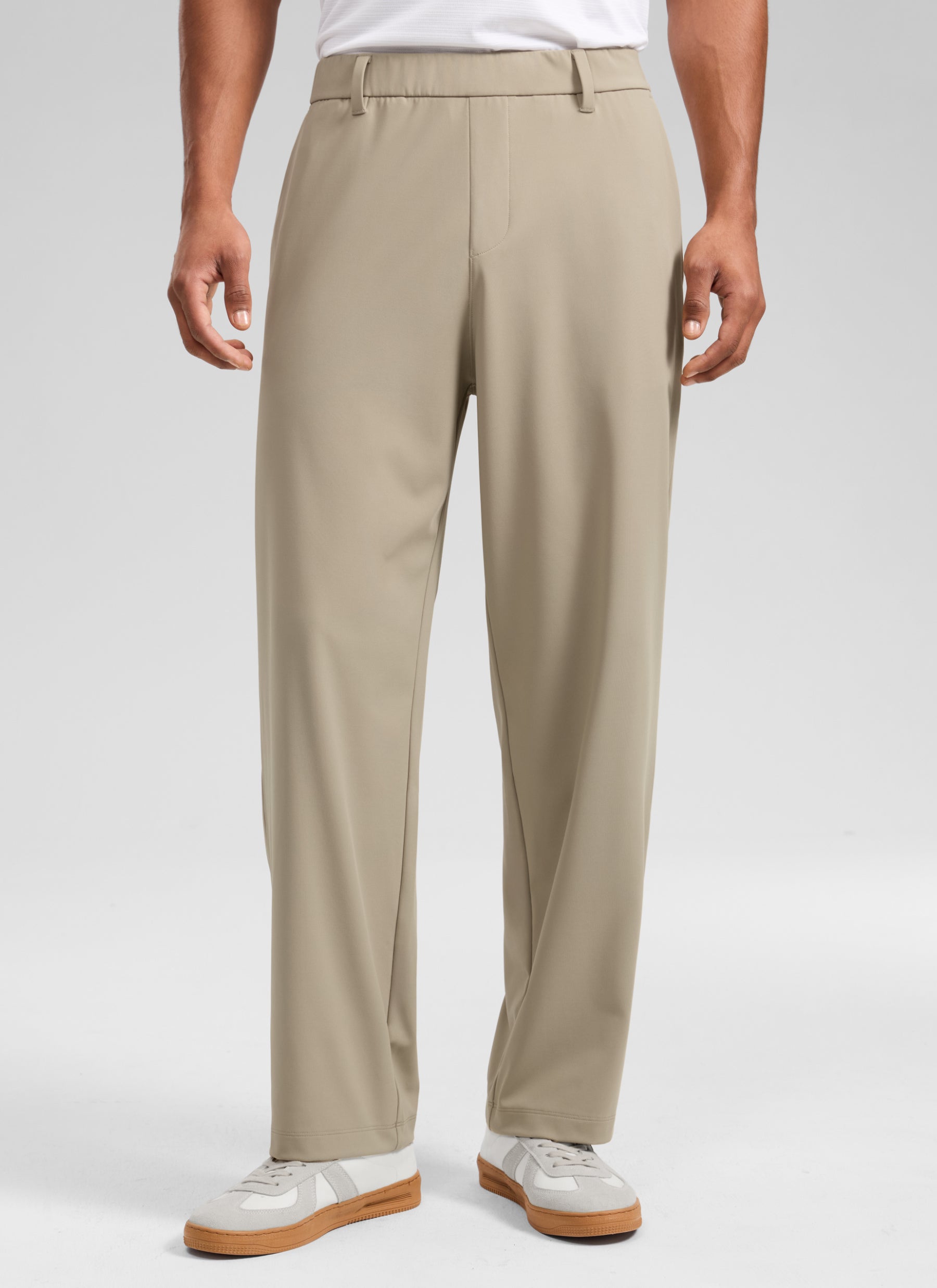 CRZ YOGA Men's 4-Way Stretch Casual Pocket Golf Quick-drying Pants 30