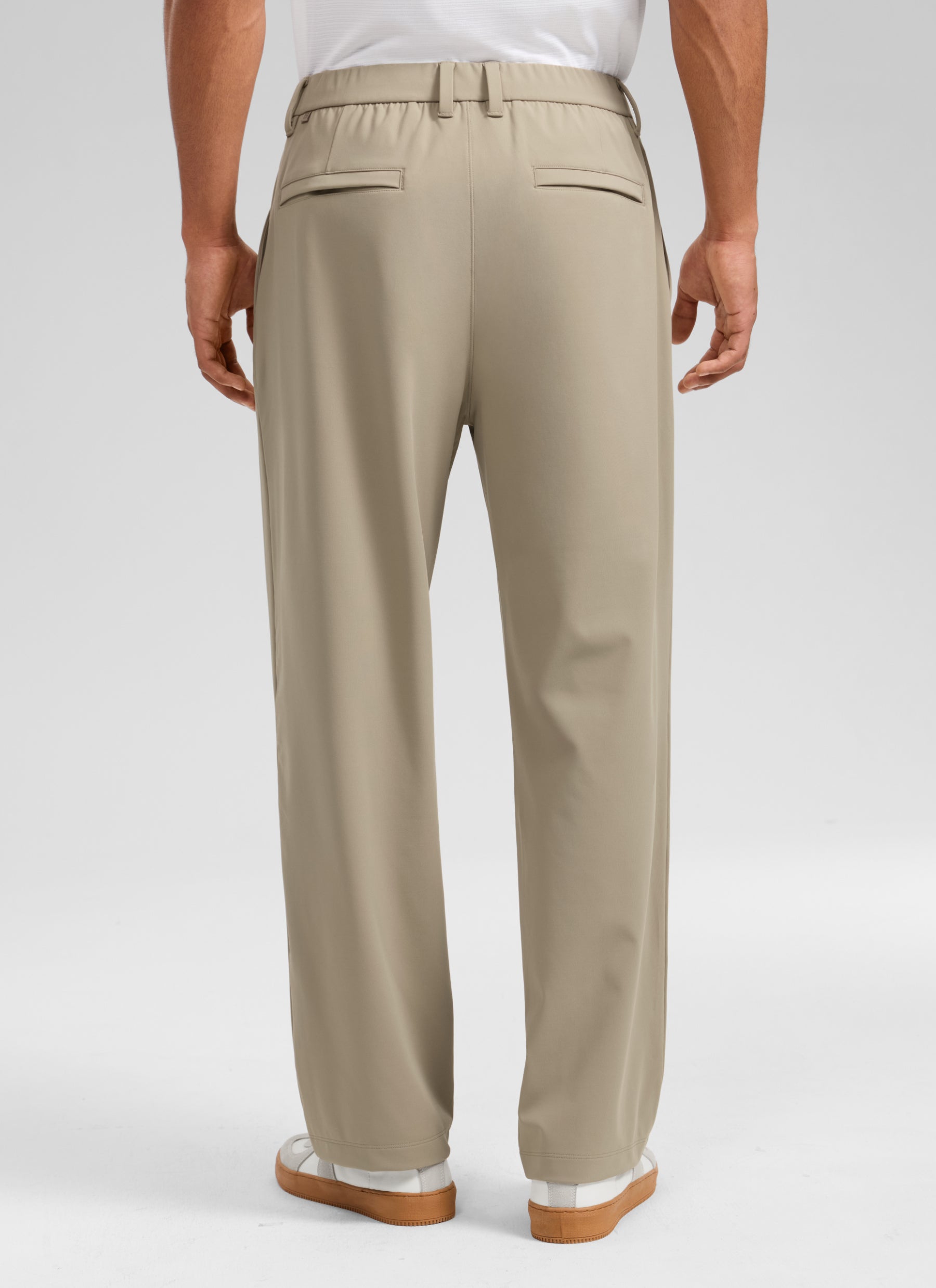 CRZ YOGA Men's 4-Way Stretch Casual Pocket Golf Quick-drying Pants 30