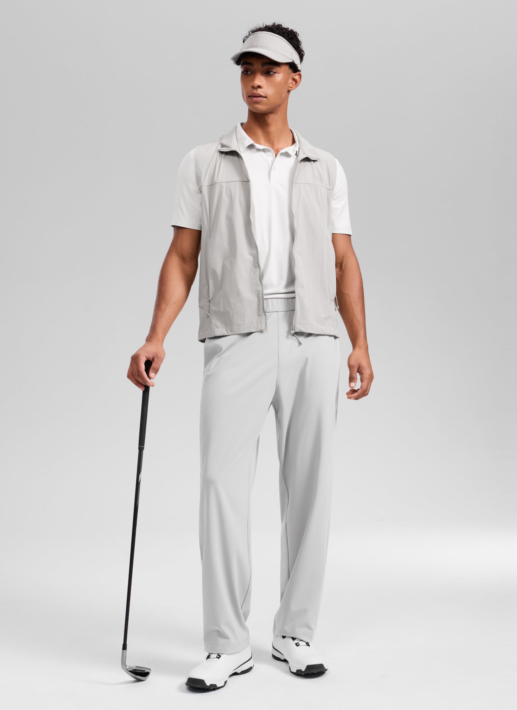 CRZ YOGA Men's 4-Way Stretch Casual Pocket Golf Quick-drying Pants 30