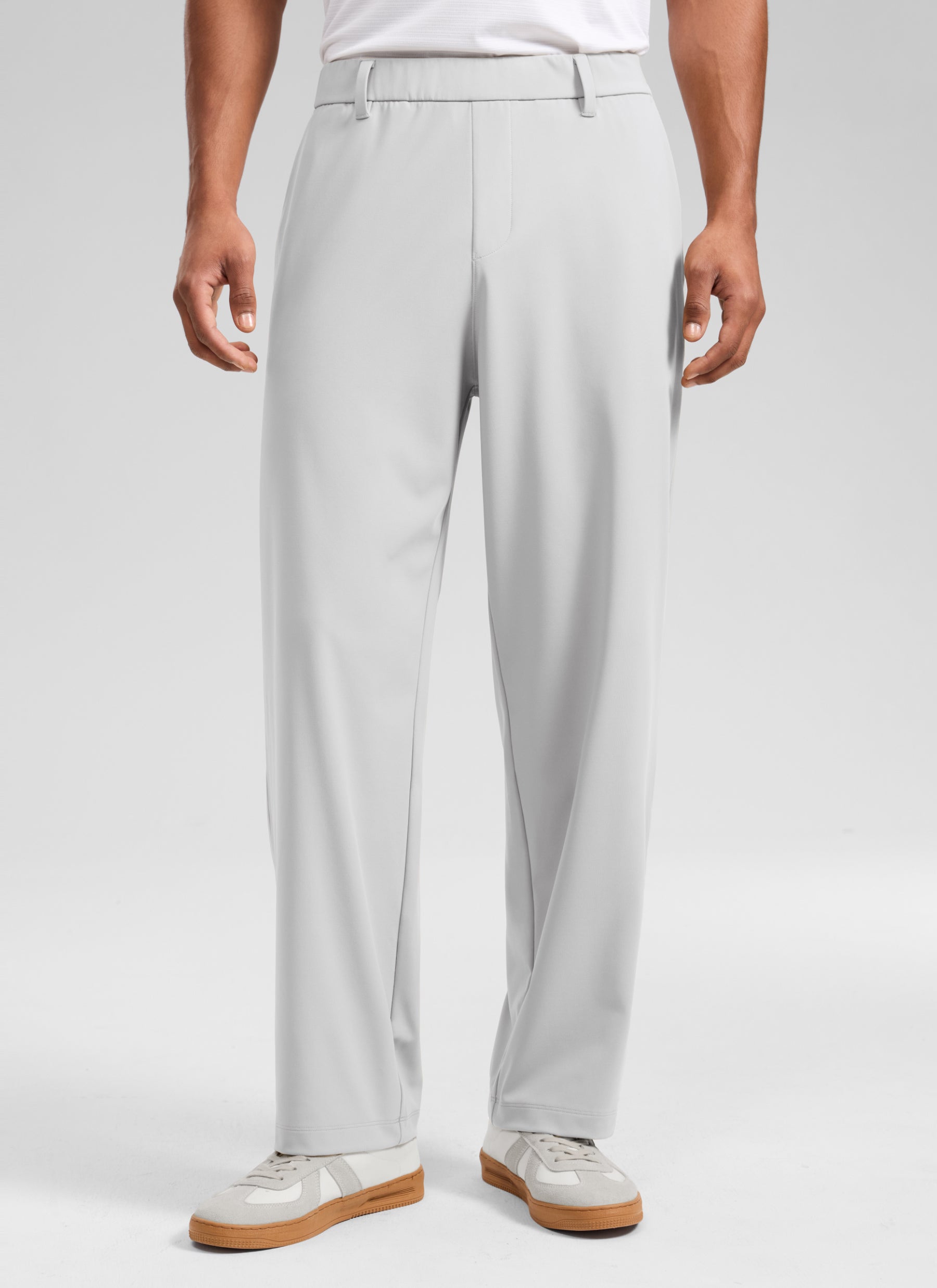 CRZ YOGA Men's 4-Way Stretch Casual Pocket Golf Quick-drying Pants 30