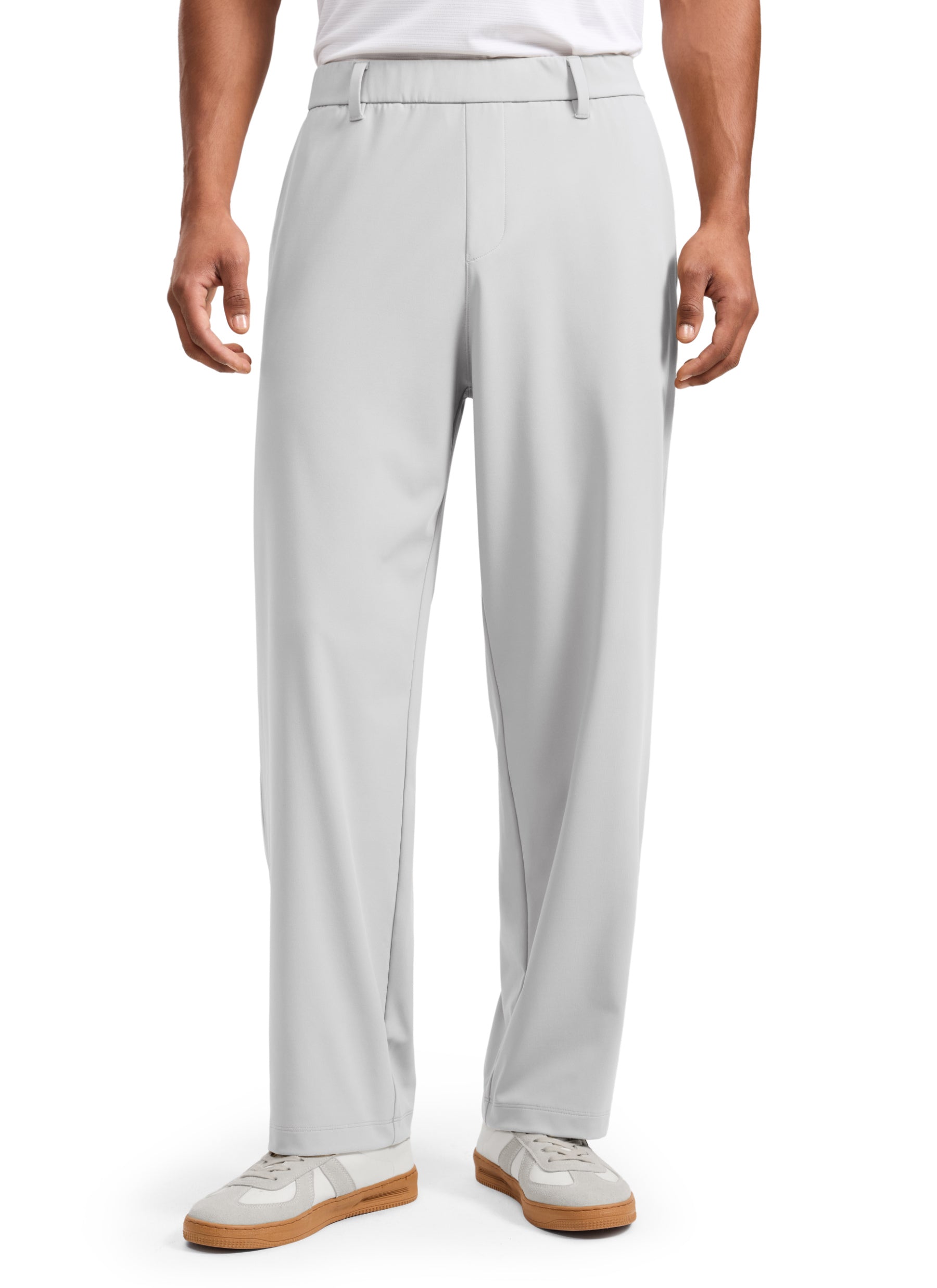 CRZ YOGA Men's 4-Way Stretch Casual Pocket Golf Quick-drying Pants 30