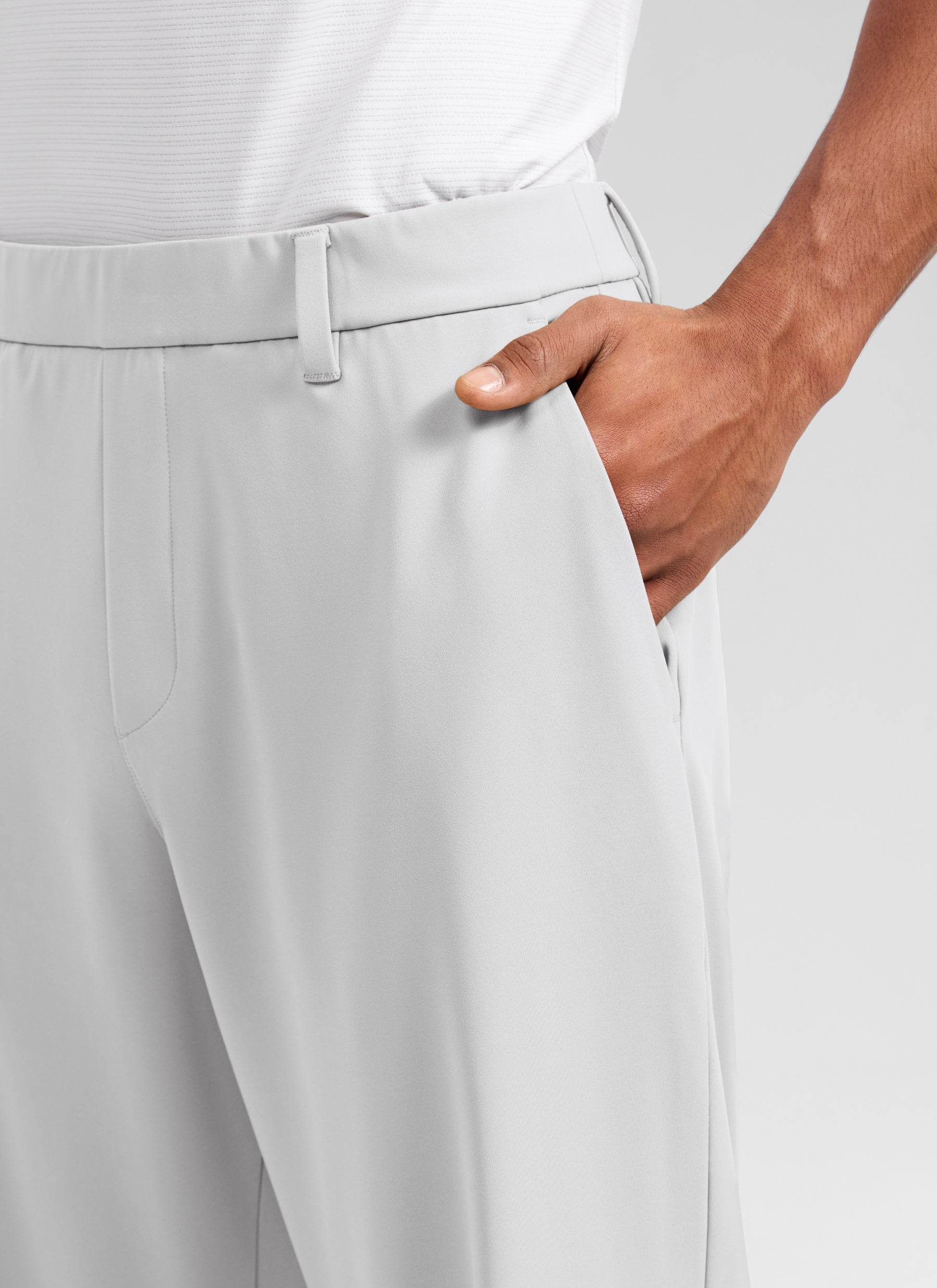CRZ YOGA Men's 4-Way Stretch Casual Pocket Golf Quick-drying Pants 30