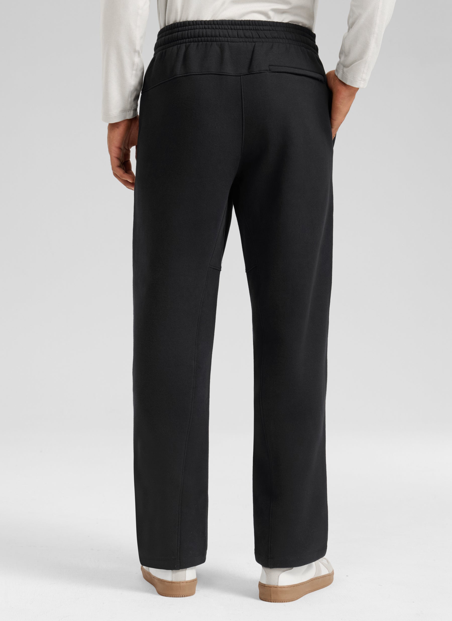 CRZ YOGA Men's Fleece Lined Casual Mid Rise Sweatpant 30