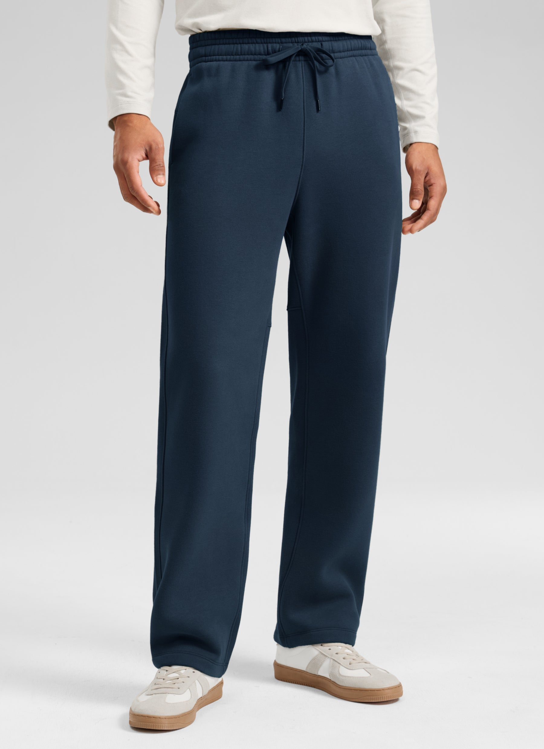 CRZ YOGA Men's Fleece Lined Casual Mid Rise Sweatpant 30
